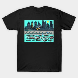 City by the sea T-Shirt